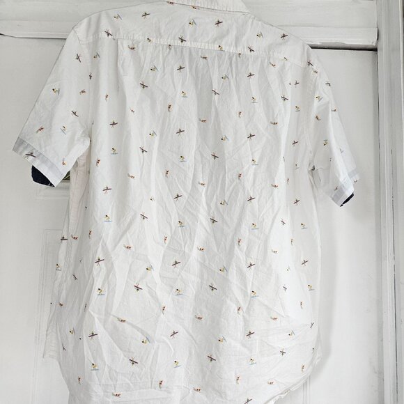 Jachs New York Button Down Surfing Graphic Shirt - Picture 5 of 10